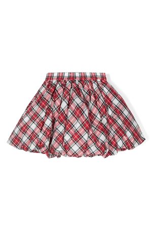 red viscose skirt MONNALISA KIDS | 11D70944204301